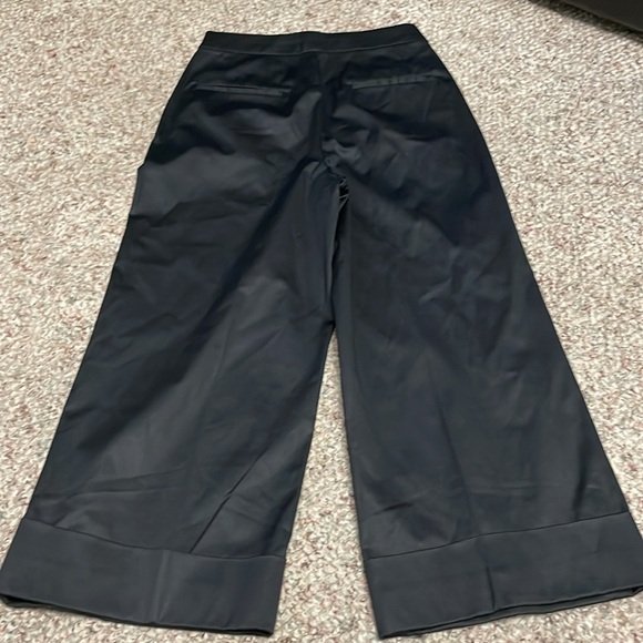 Massimo dutti cropped cuffed wide leg dress trouser - Picture 9 of 9